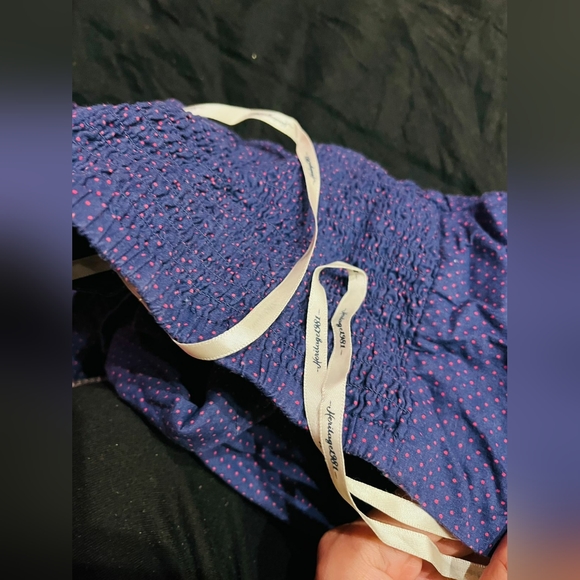 Blue backless dress - Picture 3 of 8